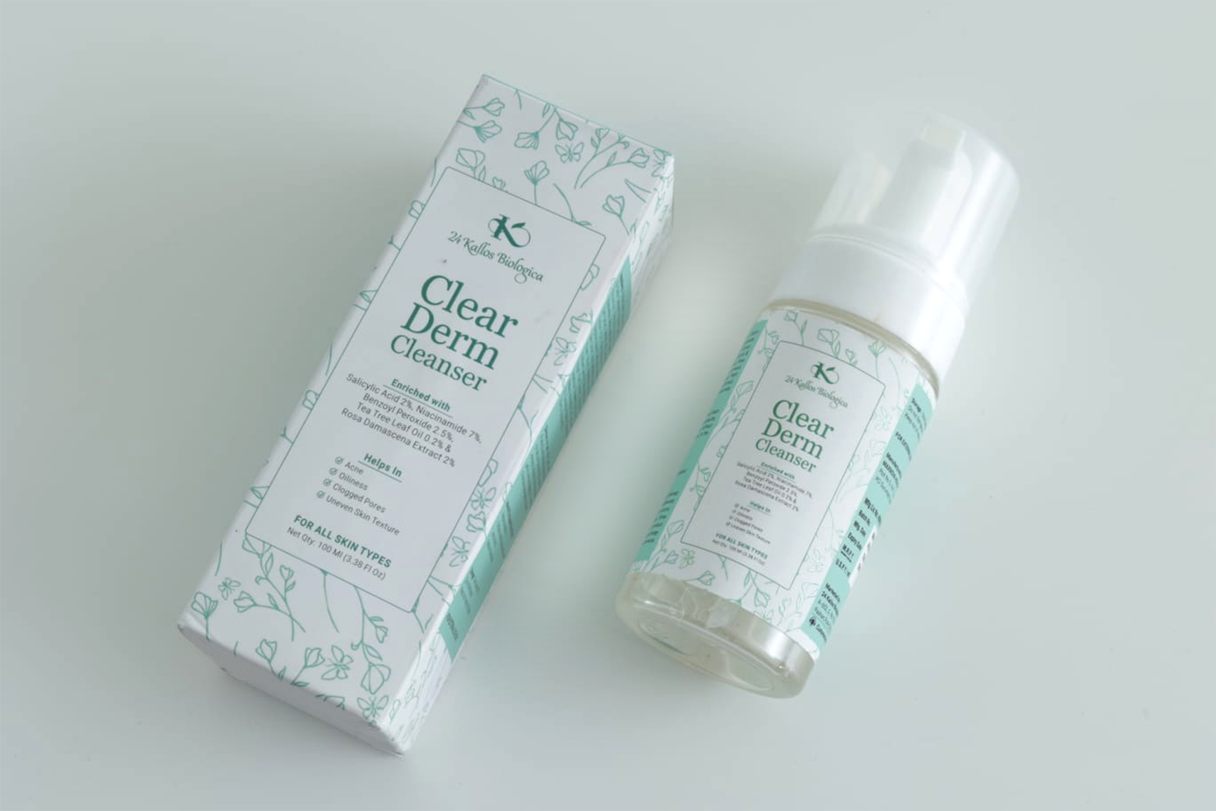 24 Kallos Biologica Clear Derm Foaming Cleanser