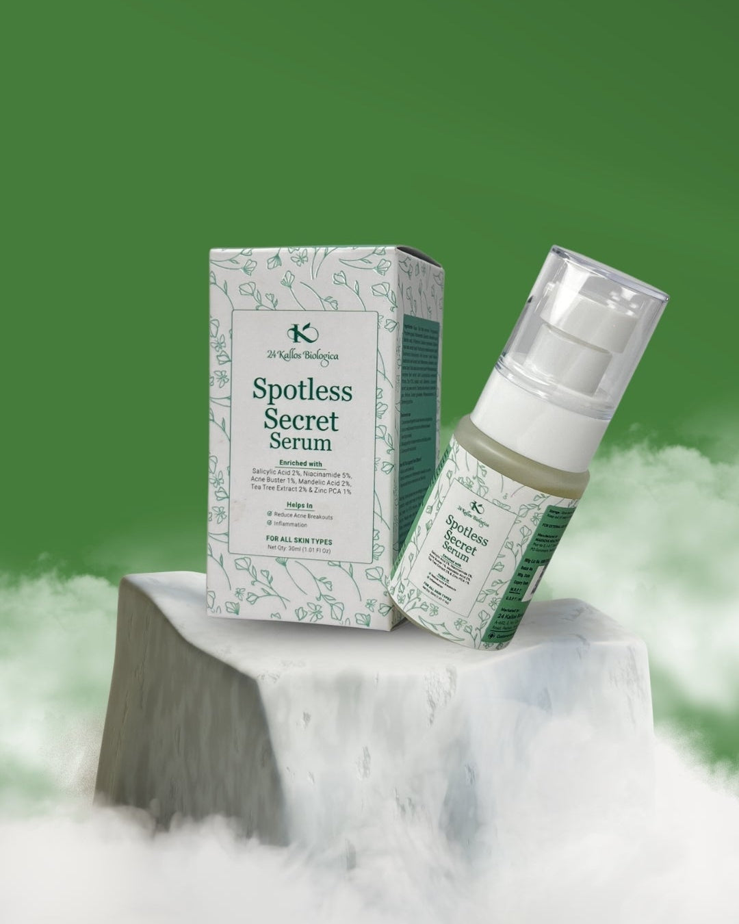 24 Kallos Biologica Spotless Secret Face Serum